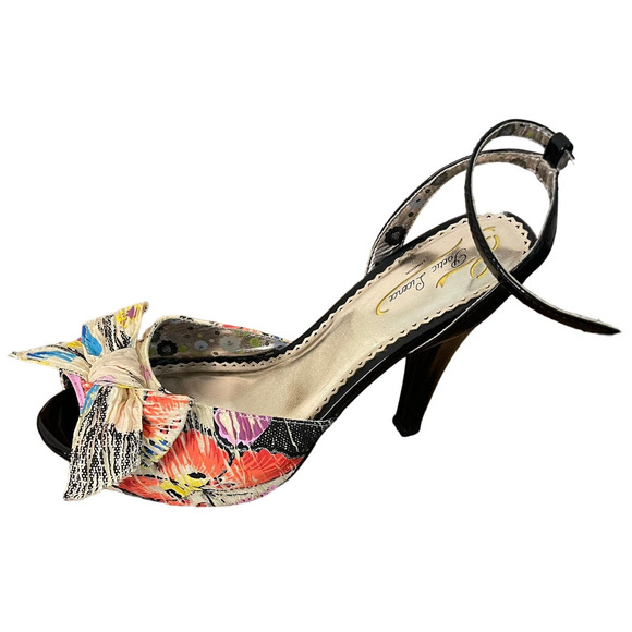 Quirky Colorful Poetic License platform ankle buckle heels - 38.5 - Picture 2 of 6